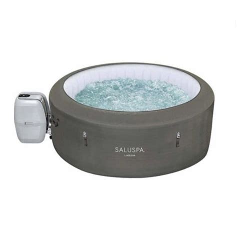 The palm springs conveniently & quickly inflates the use of the spa's pump so you'll spend more time relaxing in it than setting it up. . Saluspa laguna